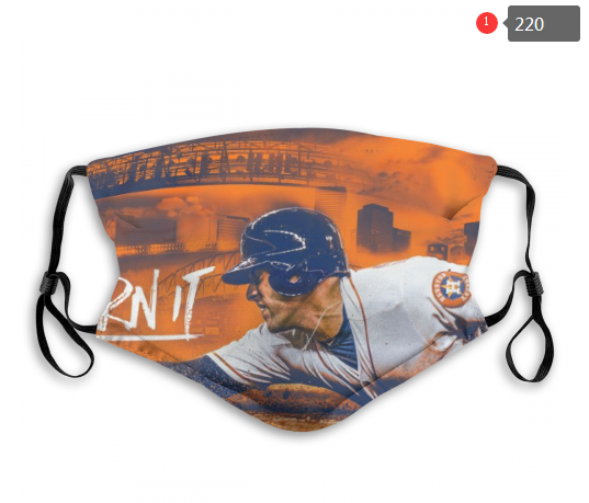 MLB Houston Astros #5 Dust mask with filter